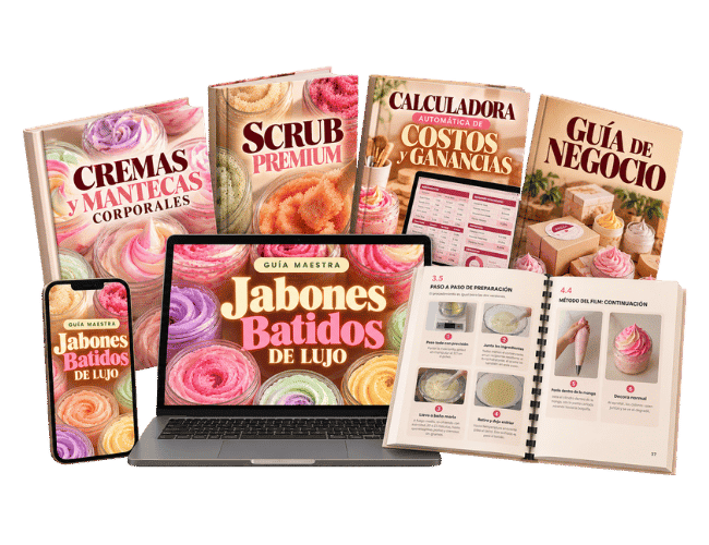 Mockup completo del material y los bonos